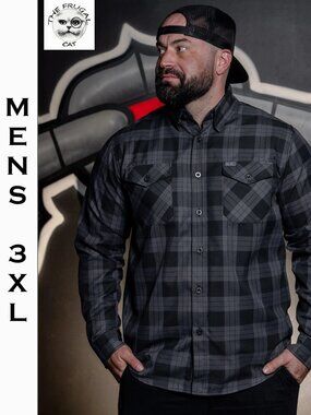 Dixxon Flannel - Shadow Flannel Shirt - Mens 3XL